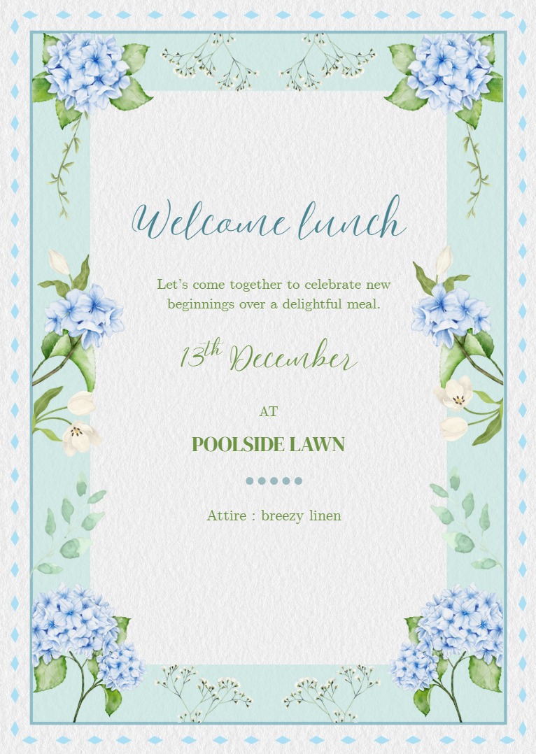 Wedding stationery design